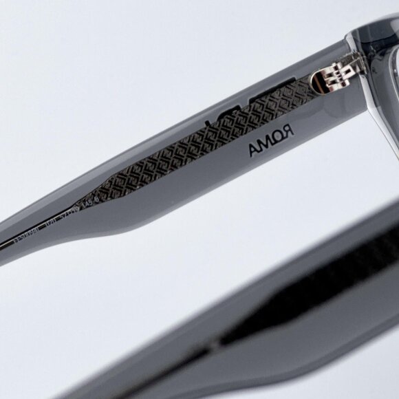 Fendi ROMA FE50094I 020 Women BRAND NEW Eyeglasses Rectangular Transparent Grey - Picture 8 of 9